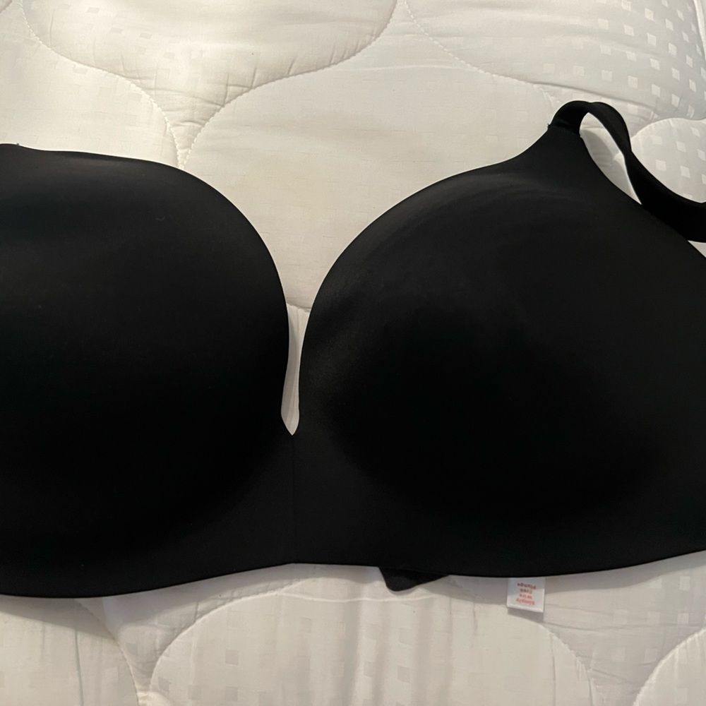 Cacique Simply Wire-free Plunge, Black 44D